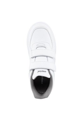 Tenis Colegio Shopir V Blanco-Gris Para Niño Y Niña Croydon