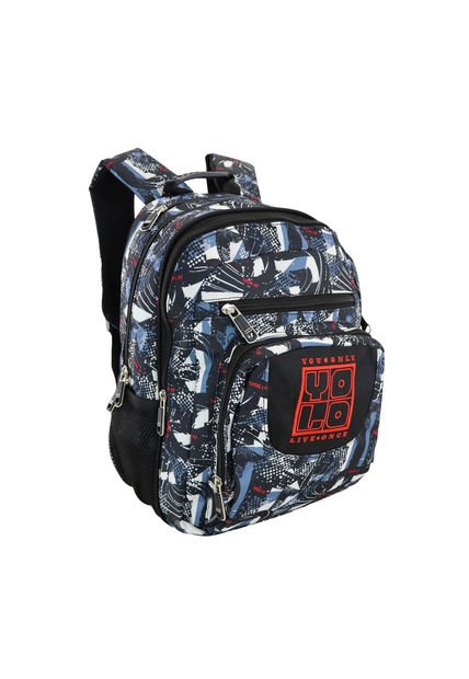 Morral Luis Negro-Blanco Para Hombre Croydon
