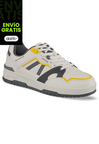 Tenis Urbanos Clux Beige-Ama Croydon Para Hombre Croydon