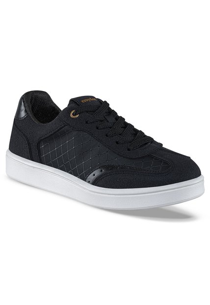 Tenis Urbanos Aurel Negro Croydon Para Mujer
