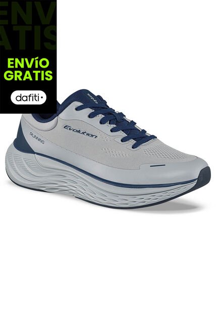 Tenis Running Ycle Gris Croydon Para Hombre