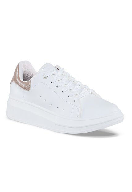 Tenis Urbanos Euforia Blanco-Beige Croydon Para Mujer