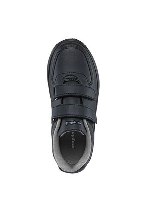 Tenis Colegio Shopir V Negro-Gris Para Niño Y Niña Croydon