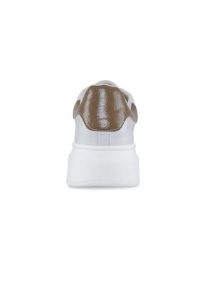 Tenis Urbanos Euforia Blanco-Café Croydon Para Mujer