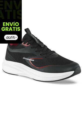 Tenis Running Taury Negro Croydon Para Hombre Croydon