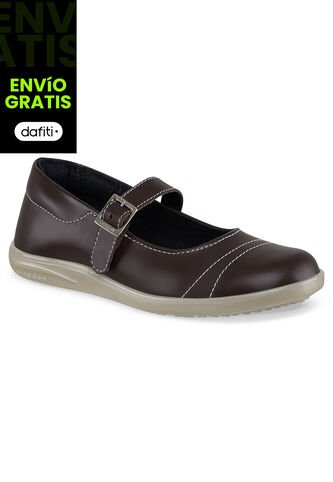 Zapatos Colegio Mathilde Café Para Niña Croydon Croydon