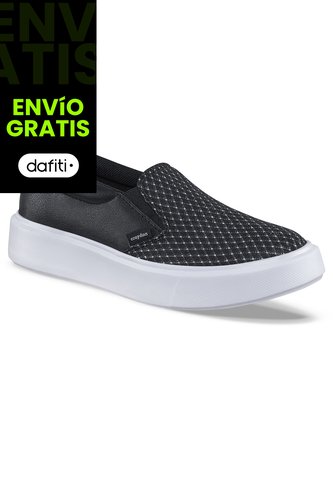 Tenis Casuales Dara Negro Croydon Para Mujer Croydon