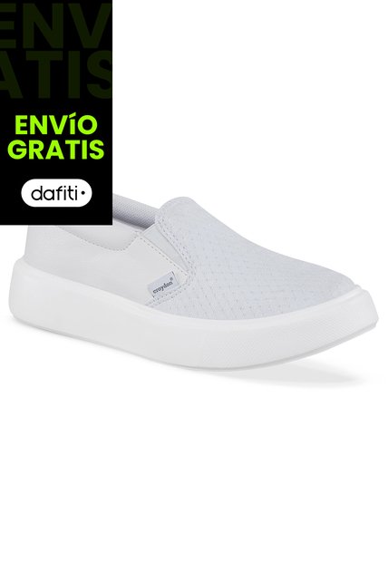 Tenis Casuales Dara Blanco Croydon Para Mujer