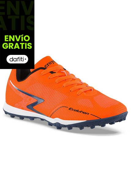Guayos Sintética Pecel Naranja Croydon Para Hombre