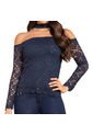 Blusa Marcela Azul Para Mujer Croydon de Croydon
