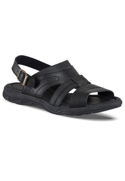 Sandalias Abiel Negro Para Hombre Croydon