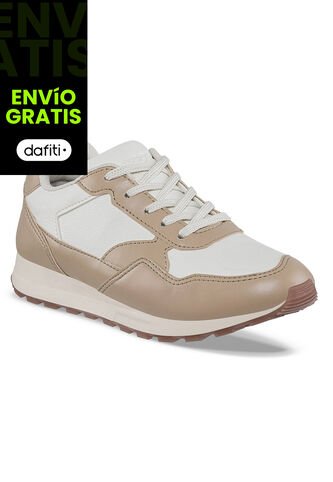 Tenis Asiya Beige Croydon Para Mujer Croydon