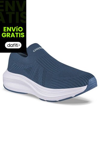 Tenis Para Caminar Wefer Azul Osc Croydon Para Mujer Croydon