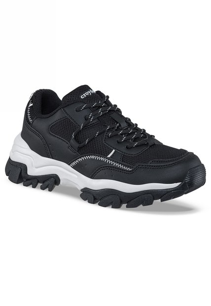 Tenis Urbanos Ztam Negro Croydon Para Mujer