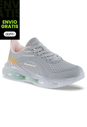 Tenis Running Lumo Gris Osc Croydon Para Mujer Croydon