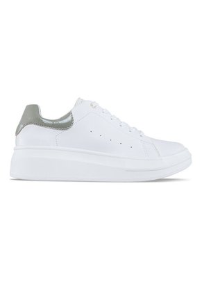 Tenis Urbanos Euforia Blanco-Verde Croydon Para Mujer