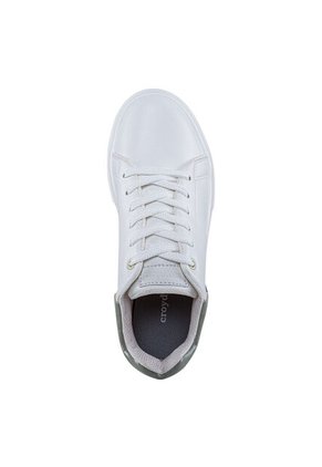 Tenis Urbanos Euforia Blanco-Verde Croydon Para Mujer