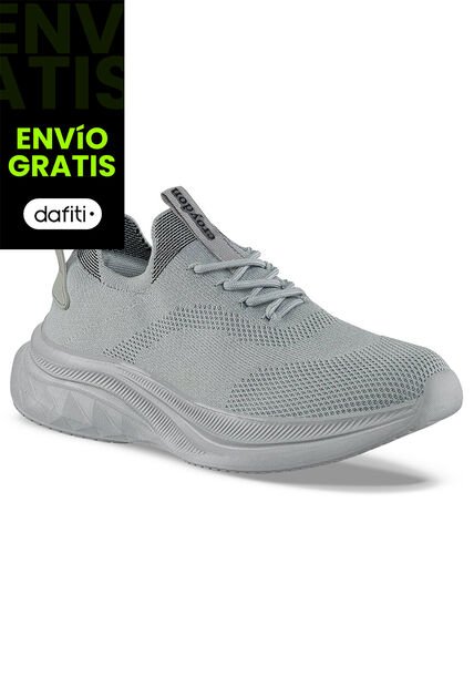 Tenis Para Caminar Sonivo Gris Croydon Para Hombre