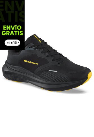 Tenis Running Glad Negro Croydon Para Hombre Croydon