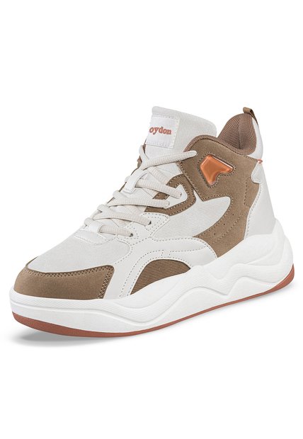 Tenis Urbanos Ysor Beige Croydon Para Mujer