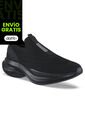 Tenis Para Caminar Zafali Negro-Negro Croydon Para Hombre de Croydon