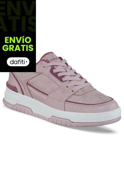 Tenis Casuales Nugov Rosa Croydon Para Mujer