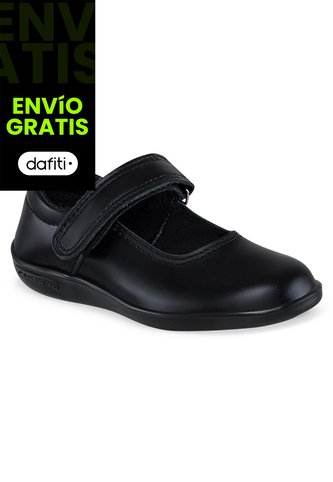 Zapatos Escolares Mafalda Negro Para Niña Croydon Croydon