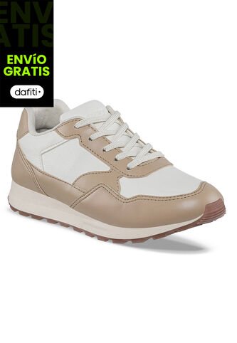Tenis Asiya Beige Croydon Para Mujer Croydon