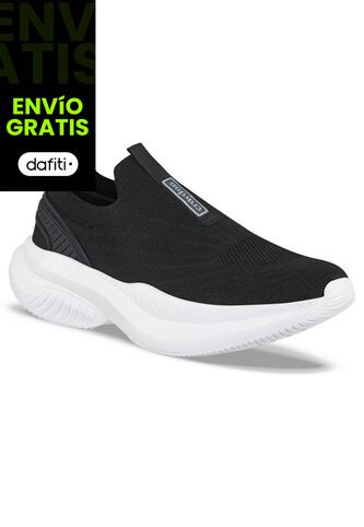 Tenis Para Caminar Zafali Negro Croydon Para Hombre Croydon