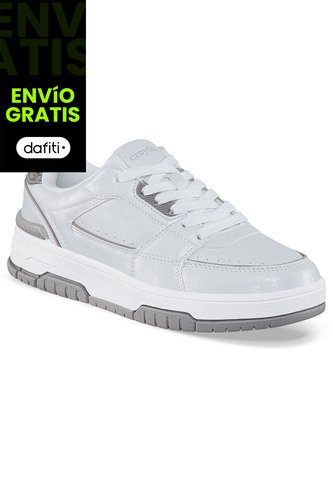 Tenis Casuales Nugov Blanco Croydon Para Mujer Croydon
