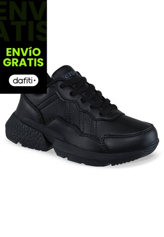 Tenis Escolares Xcoleg C Negro Para Niña Y Niño Croydon Croydon