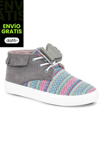 Botines Noor Gris Croydon Para Niña Croydon
