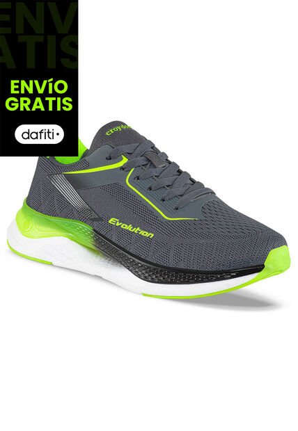 Tenis Running Sibo Gris Osc Croydon Para Hombre