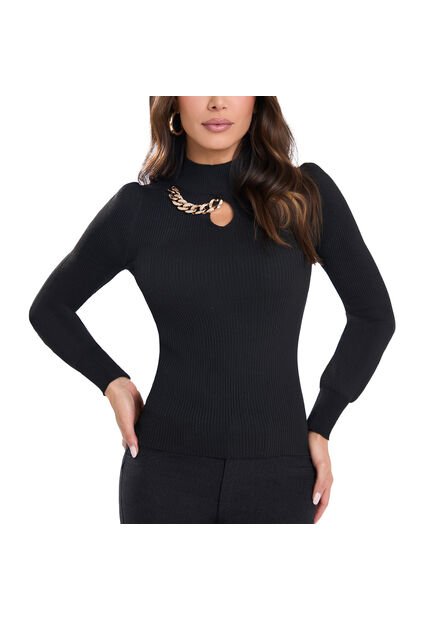 Buzo Salome Negro Croydon Para Mujer