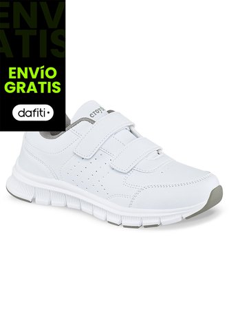 Tenis Escolares Skoler V Blanco Para Niña Y Niño Croydon Croydon