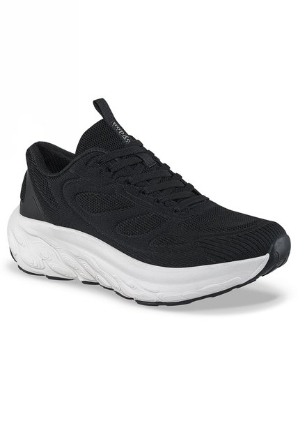 Tenis Running Vopos Negro Croydon Para Mujer