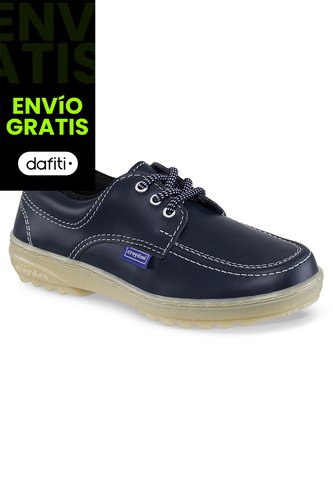 Zapatos Escolares Leader Azul Para Niña Y Niño Croydon Croydon