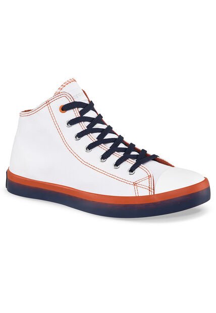 Tenis Squid Alto Blanco Para Niño Croydon