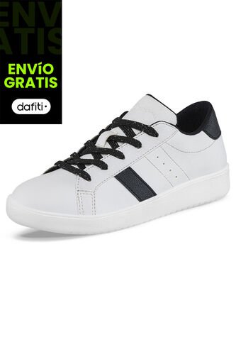 Tenis Casuales Gregg Negro Para Niña Croydon Croydon