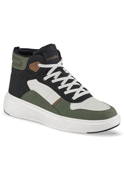 Tenis Urbanos Tixro Blanco-Negro Para Hombre Croydon