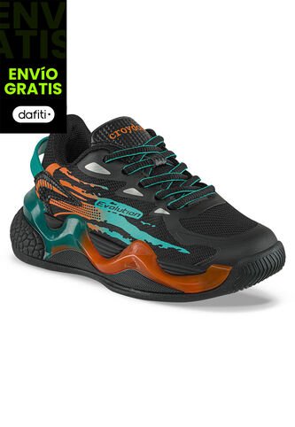 Tenis Running Mertik Negro-Nar Croydon Para Niño Croydon