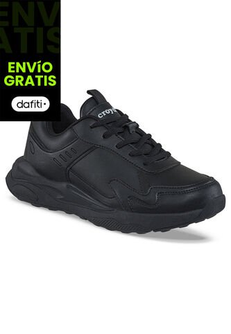 Tenis Colegio Linut C Negro Para Niño Y Niña Croydon Croydon