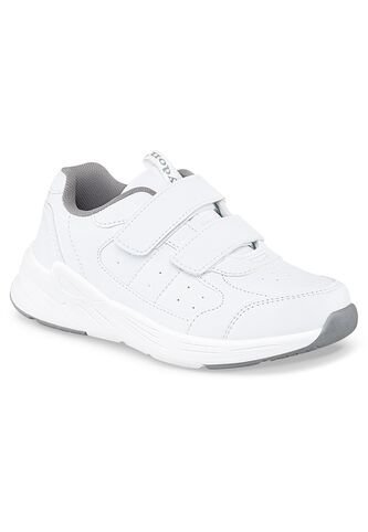 Tenis Colegio Neril V Blanco-Gris Para Niño Y Niña Croydon Croydon