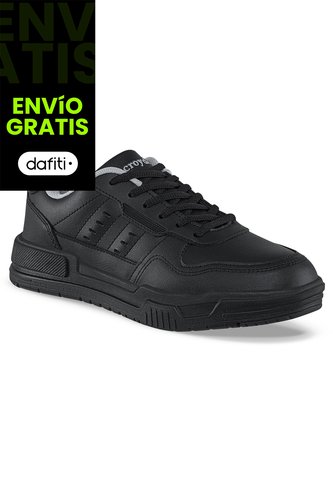 Tenis Colegio Hilpo C Negro Croydon Para Niño Y Niña Croydon