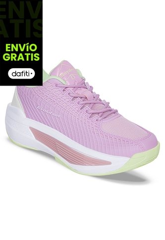 Tenis Basketball Rennir Lila Croydon Para Mujer Croydon