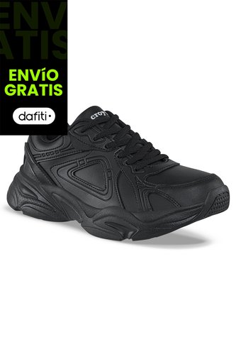 Tenis Colegio Yaruc C Negro Croydon Para Niño Y Niña Croydon