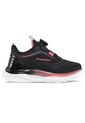 Tenis Running Quarlo Negro-Coral Para Niña Croydon de Croydon