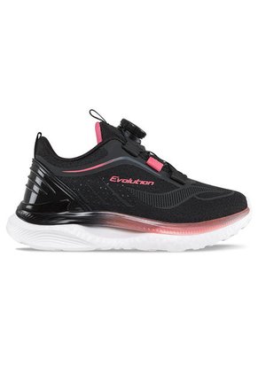 Tenis Running Quarlo Negro-Coral Para Niña Croydon