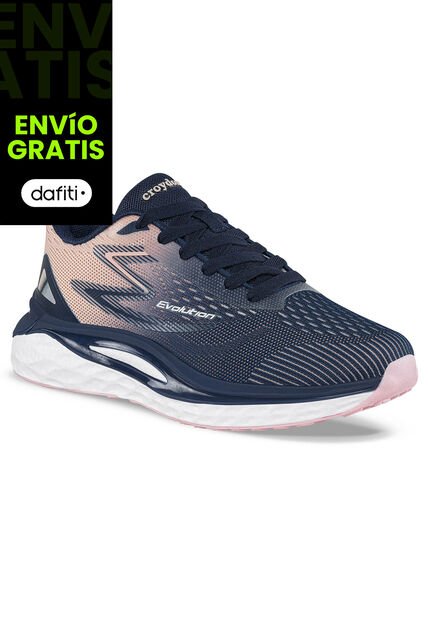 Tenis Running Zatix Azul Osc Para Mujer Croydon