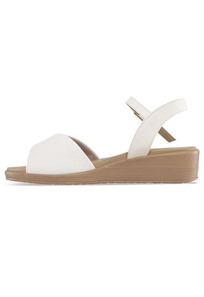 Sandalias Tacón Anna Blanco Para Mujer Croydon